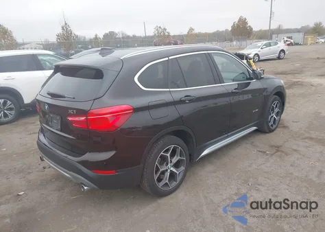 2017 BMW X1 xDrive28I из США, поврежденный, VIN WBXHT3C32H5F72970